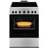 ELECTROLUX LKR620066X CUCINA 60 CM ELETTRICA A INOX VETROCERAMICA "NO" INDUZIONE