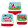 Rex London Snackdosen 3er Set Dackel Sausage Dog Dosen Kunststoff Aufbewahrung