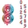 Trimming Shop Giant Number Foil Balloons Trimming Shop 0-9 16" 32" 40" Elio Aria Festa