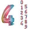 Trimming Shop Giant Number Foil Balloons Trimming Shop 0-9 16" 32" 40" Elio Aria Festa