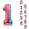 Trimming Shop Giant Number Foil Balloons Trimming Shop 0-9 16" 32" 40" Elio Aria Festa