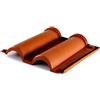 WUEFFE Tegola in plastica con accessori - tegole pvc - coppi plastica