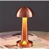 LAMPADA LED DA TAVOLO SCRIVANIA STILE MODERNO CONTROLLO TOUCH FORMA FUNGO