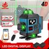 ONEVAN 4D 16 linee Livella laser Misuratori laser con Telecomando e 2 Batterie
