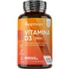 Vitamina D3 2000 UI Colecalciferolo (50Mcg), Vegetariana, 400 Compresse