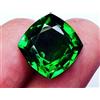 9.70 KT Loose Gemma Naturale Tsavorite Granato Ottimo Taglio Cushion Certificato