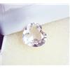 harshj_0 Naturale Bianco Zaffiro Cuore Taglio Loose Gemma 3.35 KT Certificato Con Omaggio