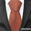 Cravatta uomo jacquard floreale poliestere 7 cm larghezza 145 cm lunga formale c