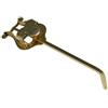 Samba Musica Leggio Letturino Per Tromba curvo Dorato Curvo Samba 9111