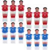12 Pcs Pezzi Del Giocatore Di Calcio Balilla Accessori Per Tavoli Biliardo