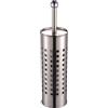 Vigor Portascopino wc inox tondo da appoggio