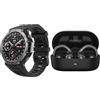 Amazfit T-Rex 3 Display Outdoor Smartwatch Arancia + OWS Cuffie Bluetooth 5.3, Auricolari