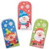 Baker Ross FX395 Mini Giochi del Flipper con Personaggi natalizi - Confezione di 10, Piccolo Giocattolo per Bambini