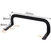 Tappo scorrevole barra in metallo per strutture compreso per let