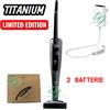 Vorwerk Folletto FOLLETTO VK7S TITANIUM EDIZIONE LIMITATA MULTIFUNZIONE EB7 SENZA FILO 2 BATTERIE