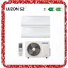 SAMSUNG LUZON S2 CLIMATIZZATORE DUAL AJ040TXJ2KG 9000+9000 BTU 19DB CLASSE A++