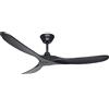 CasaFan Eco Genuino Ventilatore Da Soffitto DC Con Telecomando 152 Cm Opaco Nero