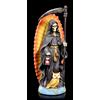 Squartatore Figura - santa muerte Nero - Patrono Messico Aureola Felicità