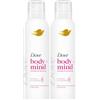 Dove Mousse Doccia Body + Mind Dragon Fruit e Primula Idratante 200 ml (Confezione da 2)