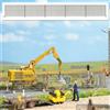 Busch Recinzione Di Sicurezza Per Cantiere Gauge HO/OO Busch 1024 Per Scenery