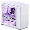 Jonsbo D41 MESH ATX Case, Tempered Glass - white