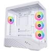 Lian Li Vector V100 PC-Gehäuse, Midi-Tower, ATX, RGB, Tempered Glass - weiß