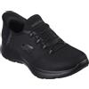 SKECHERS Slip-On Sportschuh DIAMOND DREAM Sneakers Damen Schwarz 150123 BBK
