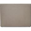 WIN REST Testiera per Letto, Tessuto Fibre Naturali Viscosa, Lino Terra, 90X120 cm (Cama 80/90)