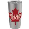 Pro Lake Ontario Lago Ontario Canada Bicchiere termico in acciaio inox doppia parete