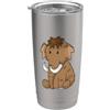 Mammoth Glacial Age Neanderthal Elephant carino Mammoth è molto caro Bicchiere termico in acciaio inox doppia parete