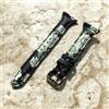 NICKSTON Fascia In Pelle Slim Bianca Per Garmin First Avenger & Darth Vader -B22
