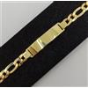 MR Da Polso Oro 18k 750 Mls. da Polso Esclava. 13,46 Grs. 20 Cm. Rete Combinata 3x1