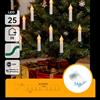 Aigostar Aigostar Catena Luminosa 500cm 25 LED Candele Luce Calda 6 Pezzi