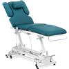 physa Lettino massaggio elettrico 200 kg blu scuro