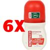 BOROTALCO 6 X Deodorante Roll-On Borotalco 50 ml con Profumo Fresco Intensivo