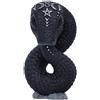 Nemesis Now Cult Cuties Ouroboros Snake 9,6 cm, resina, nero, statuetta di serpe