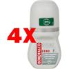 BOROTALCO 4 X Deodorante Roll-On Uomo Borotalco 50 ml con Profumo Muschiato