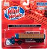 Round 2 Mini Metals - White WC22 w/Flatbed Trailer & Bottles (Peoples Beer), 1:87 Scale