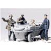 Tamiya 300035253 - 1:35 WWII Figurine Set, Swimmwagen Amphibious Car (4)