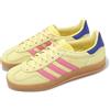 adidas Originals Gazelle Indoor W Powder Yellow Lucid Pink Women Casual JI2719