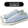 Converse Chuck 70 Low Blue White Men Unisex Random Pattern Casual Shoes A10611C