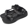 Teva M Terra FI 5 Universal Magma Black Gray Men Strap Sport Sandal 1102456-MGMB