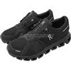 On Running Cloud 6 Wide Black Silver Women Road Running Shoes 3WG10361043