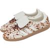 adidas Originals Samba LT W Cow Print Pack Brown Women Casual Shoes JS3931