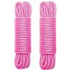 WUWYOUWL WYMAODAN Corda in Morbido Cotone, 2 Pezzi 10 M / 8 mm Corda per Tutti Gli Usi Co