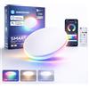 Aigostar Aigostar Luce da Parete Smart Bluetooth Mesh RGB+CCT 12W Bianco con Tel