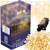 Cascata Luci Da Esterno LED Tenda Luminosa Natale Luci Stringa Esterno 300 LED