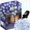 Cascata Luci Da Esterno LED Tenda Luminosa Natale Luci Stringa Esterno