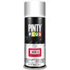 PINTY PLUS Vernice spray Basic 520cc Fluor. Rosso F107, 400 ml-520 cc