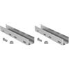 Fischer Kit Giunzioni Connector AL per Profili SolarFish, 2 Pz, per Pannelli Solari Fotovoltaici (Confezione da 2)
